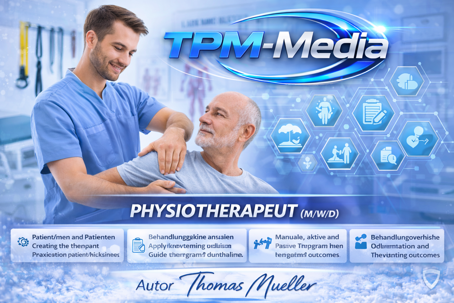 PowerPoint-Komplettpaket - Physiotherapeut (m/w/d)