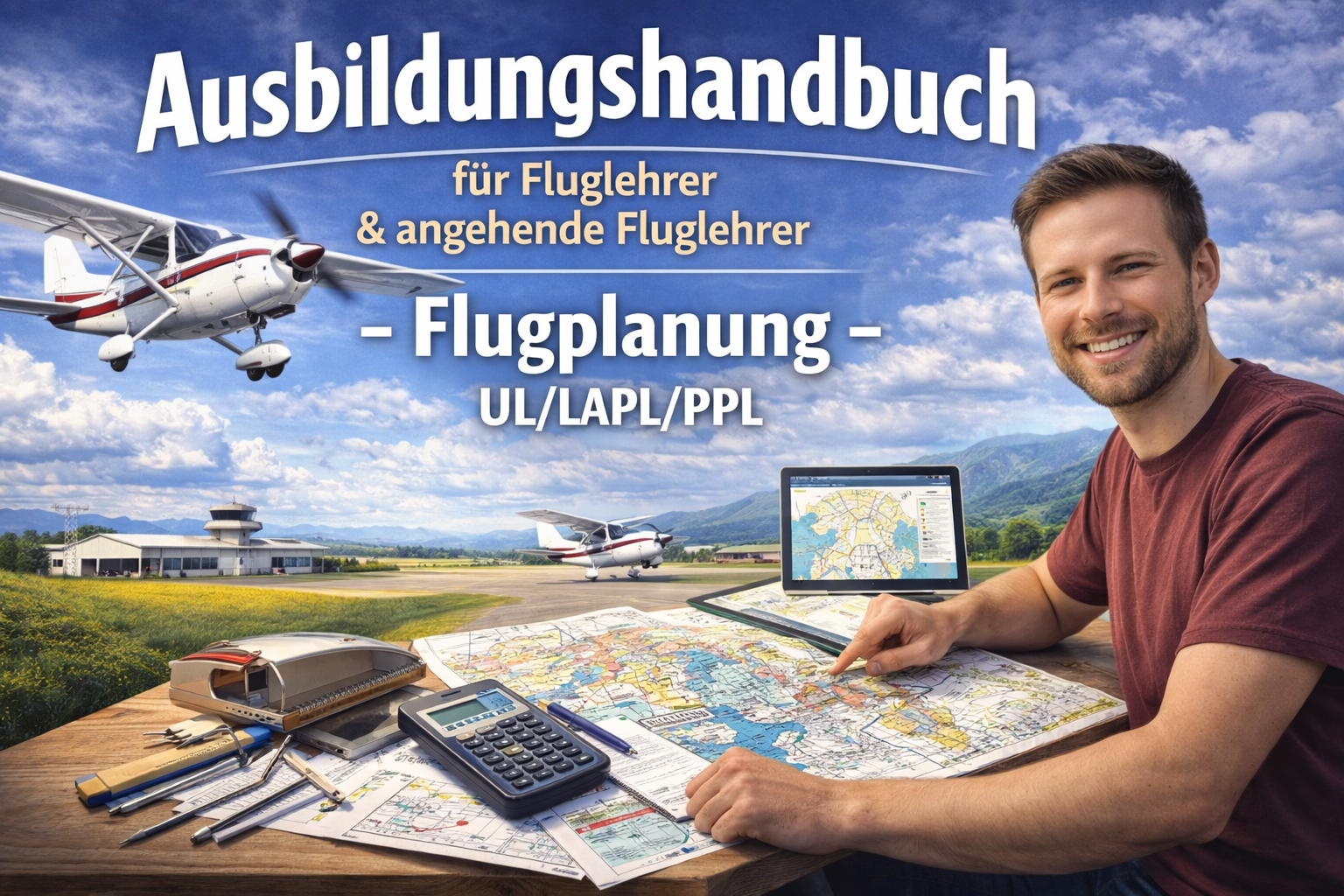 Ausbildungshandbuch - Flugplanung - UL/LAPL/PPL für Fluglehrer & angehende Fluglehrer (Buch/Print)