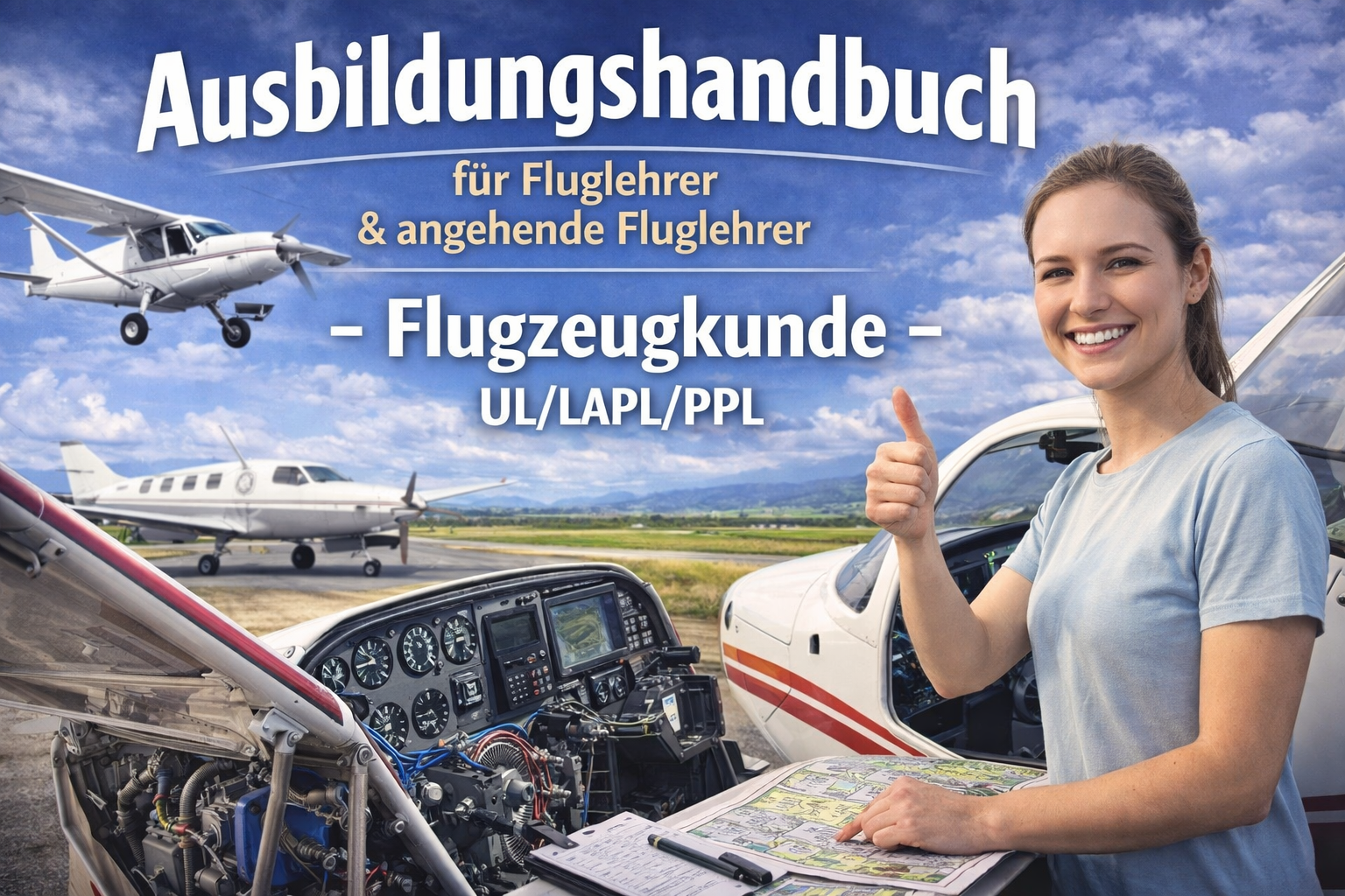 Ausbildungshandbuch - Flugzeugkunde - UL/LAPL/PPL für Fluglehrer & angehende Fluglehrer (Buch/Print)