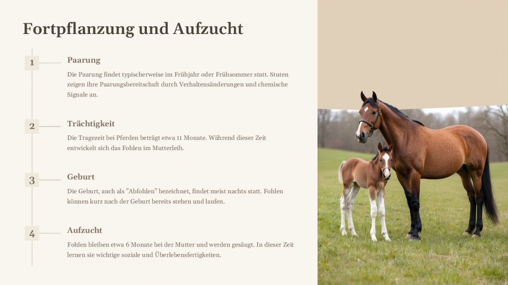 Bild 1 von PowerPoint Präsentation: Welt der Pferde – Lehrmaterial für Ausbilder und Schüler (Download) .pptx