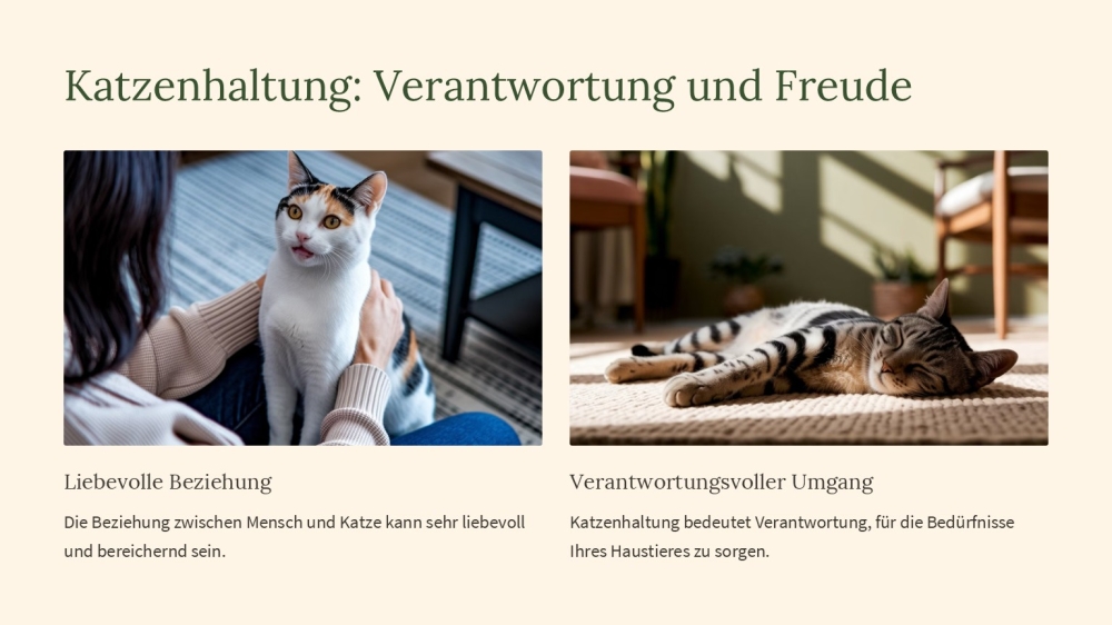Bild 1 von PowerPoint Präsentation: Welt der Hauskatze – Lehrmaterial für Ausbilder & Schüler (Download) .pptx