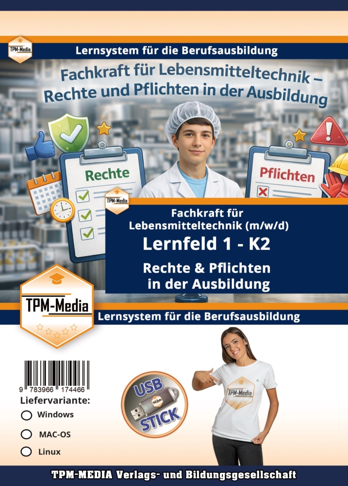 Bild 1 von Fachkraft für Lebensmitteltechnik Lernfeld 1 Kapitel 2 - (Download für Windows)