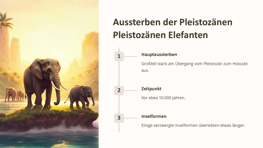 Bild 1 von PowerPoint Präsentation: Welt der Elefanten–Lehrmaterial für Ausbilder und Schüler (Download) .pptx