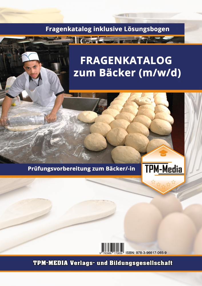 Bild 1 von Bäcker (m/w/d) Fragenkatalog mit über 1000 Lern-/Prüfungsfragen (eBook)  / (Betriebssystem:) MAC-OS (Download e-Book)