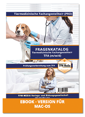 Bild 1 von Tiermedizinische Fachangestellte  TFA (m/w/d) Fragenkatalog  / (Betriebssystem:) MAC-OS (eBook-Download-Version)
