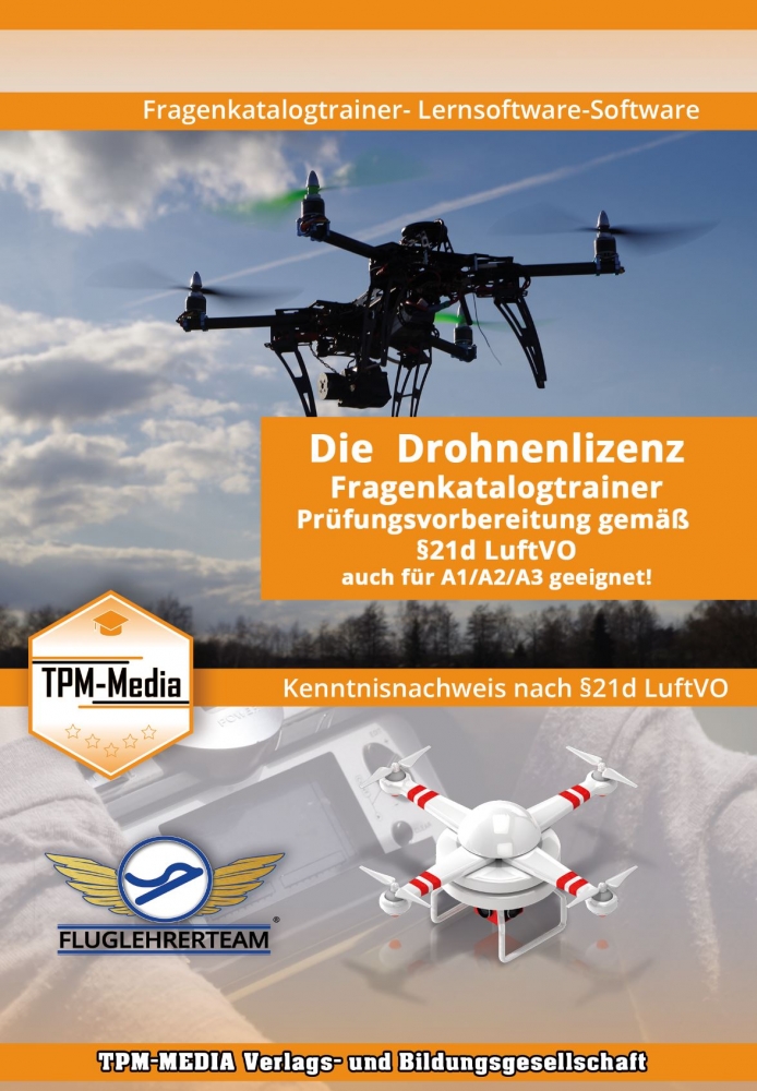 Bild 1 von Drohnenlizenz - Fragenkatalog -Pro als (eBook)  / (Varianten) Windows-Version (eBook -Download)