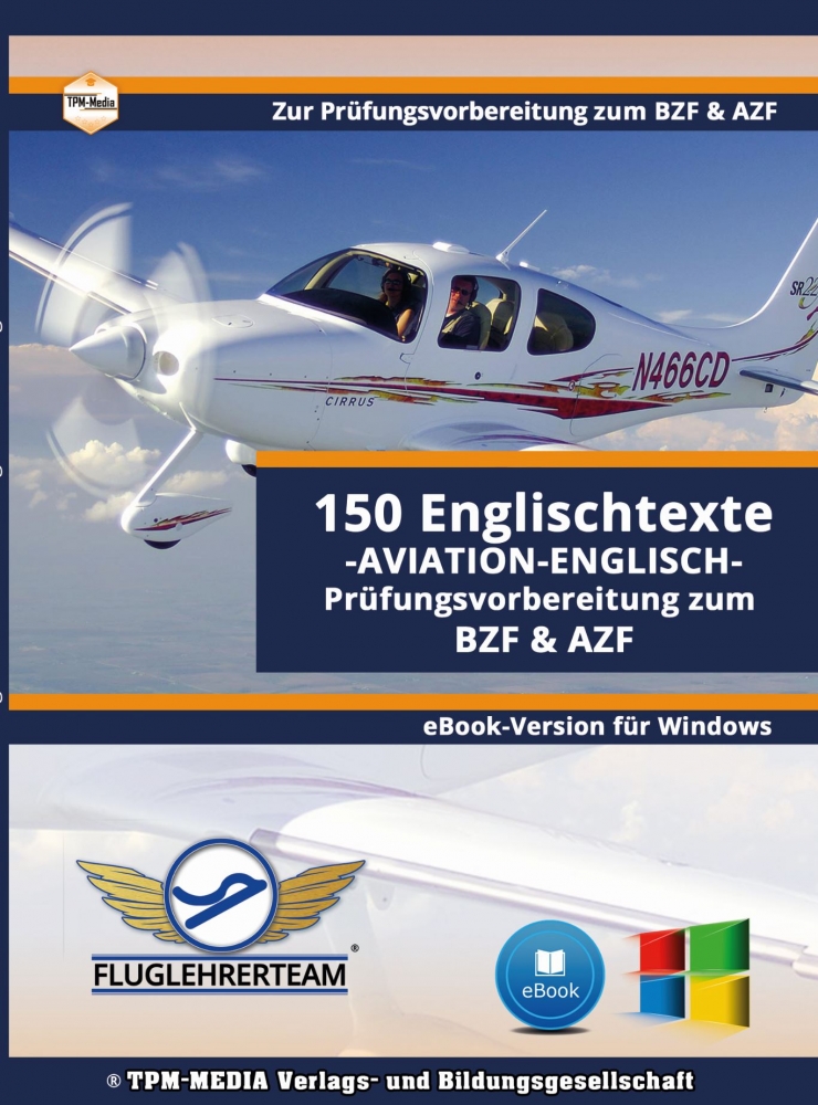 Bild 1 von 150 Englischtexte für BZF & AZF Flugfunk (eBook für WIN/MAC) - Download -