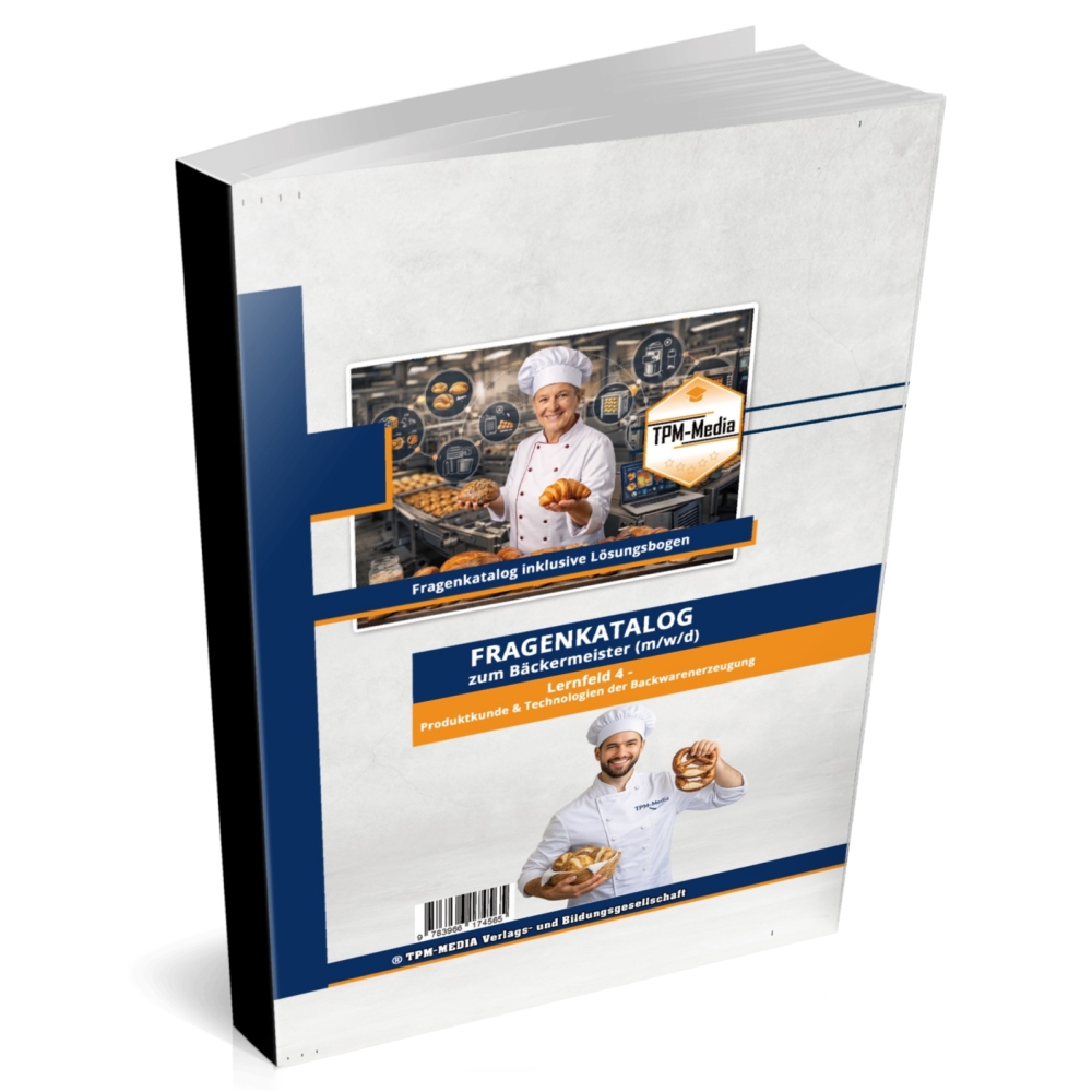 Bild 1 von Bäckermeister (m/w/d) -Lernfeld 4 - Produktkunde und Technologien der Backware (Buch-/Printversion)