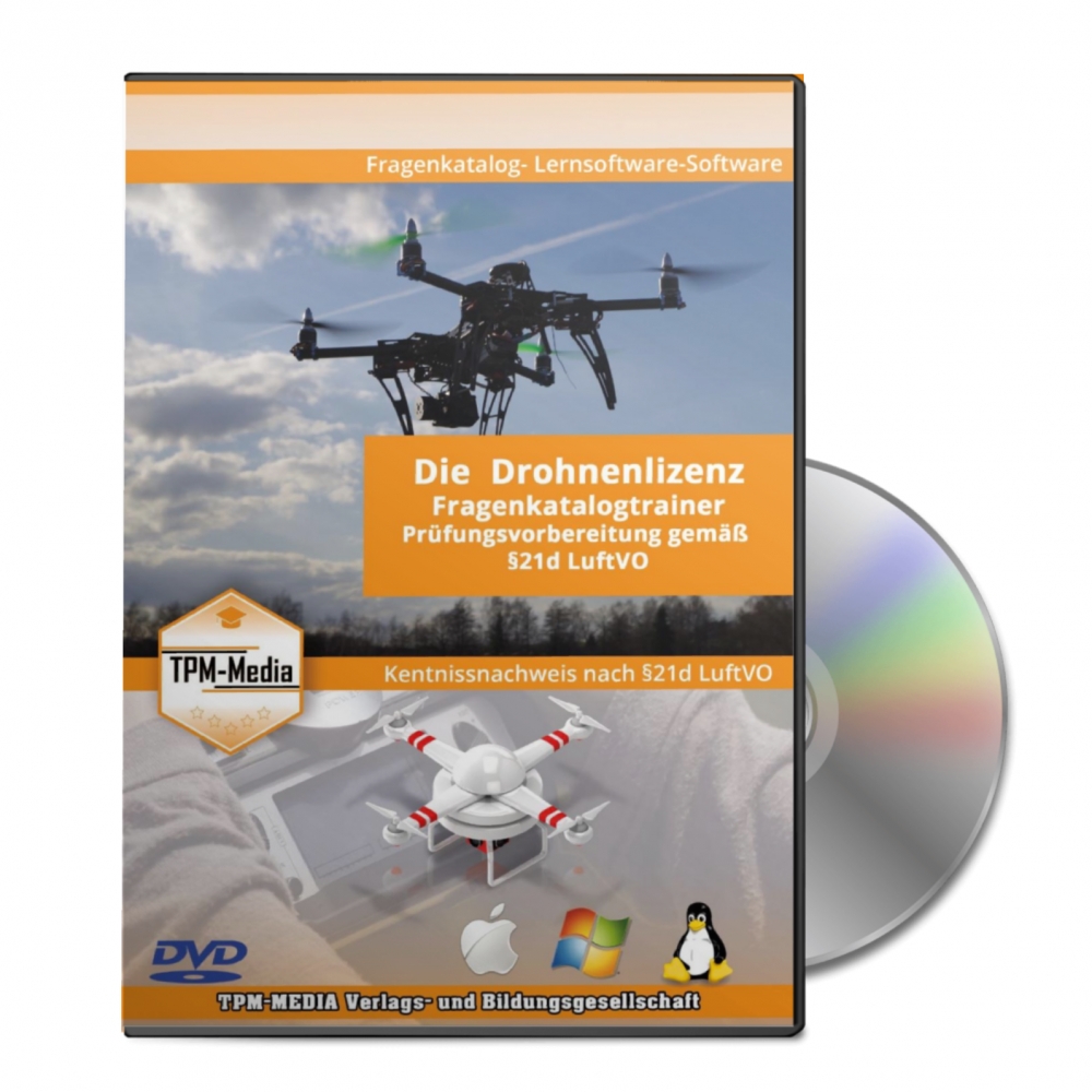 Bild 1 von Drohnenlizenz - Fragenkatalog -Pro als (eBook)