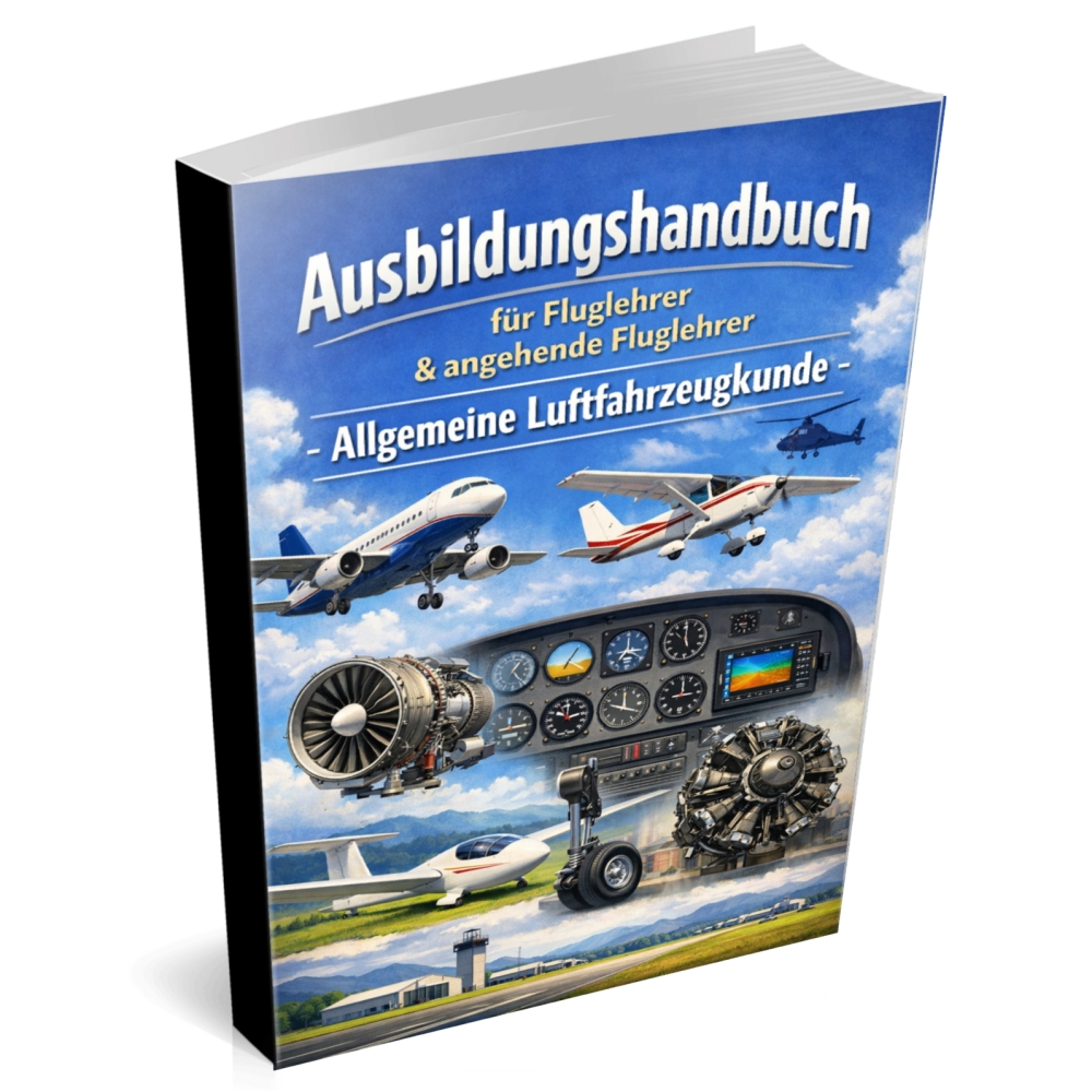 Bild 1 von Ausbildungshandbuch - Flugzeugkunde - UL/LAPL/PPL für Fluglehrer & angehende Fluglehrer (Buch/Print)