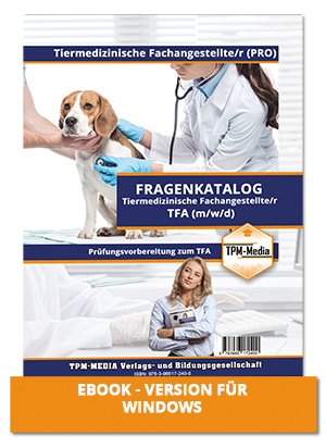 Bild 1 von Tiermedizinische Fachangestellte  TFA (m/w/d) Fragenkatalog  / (Betriebssystem:) Windows (eBook-Downloadversion)