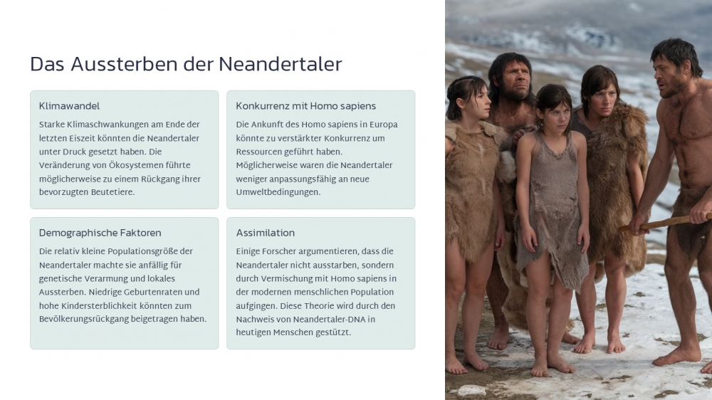 Bild 1 von PowerPoint Präsentation: Die Neandertaler – Lehrmaterial für Ausbilder und Schüler (Download) .pptx