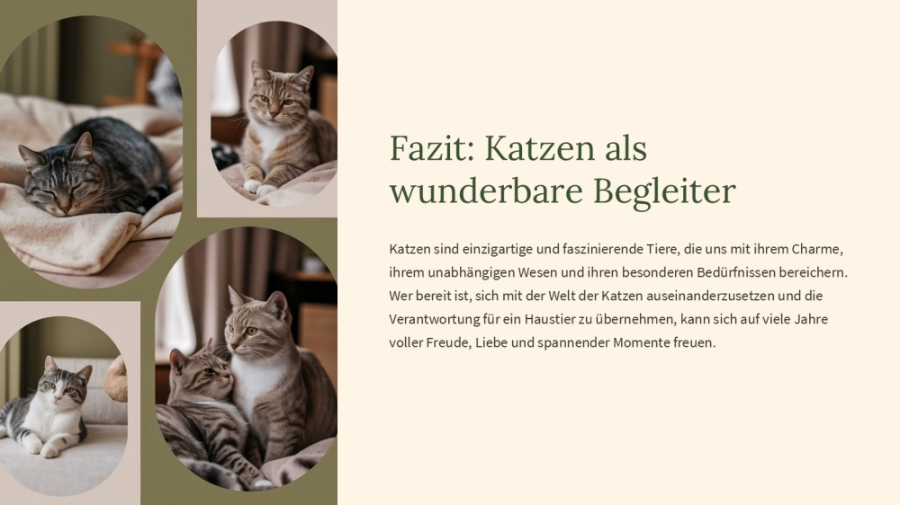 Bild 1 von PowerPoint Präsentation: Welt der Hauskatze – Lehrmaterial für Ausbilder & Schüler (Download) .pptx