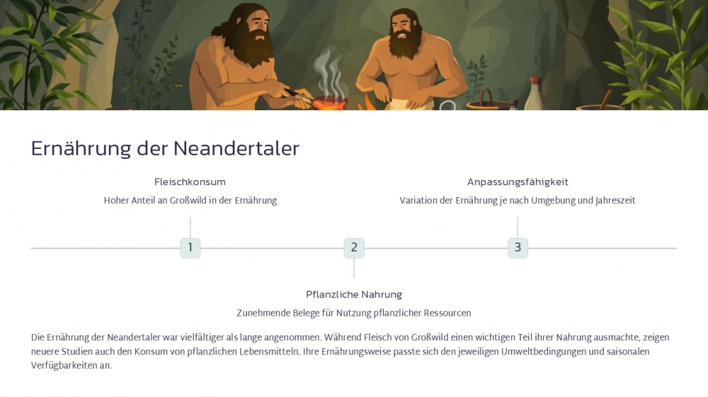 Bild 1 von PowerPoint Präsentation: Die Neandertaler – Lehrmaterial für Ausbilder und Schüler (Download) .pptx