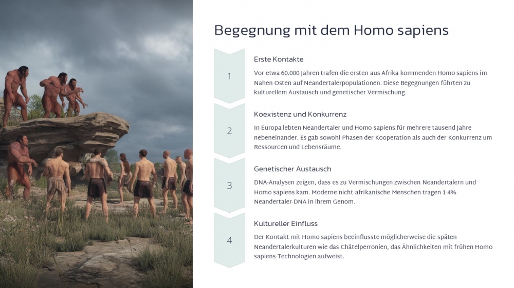 Bild 1 von PowerPoint Präsentation: Die Neandertaler – Lehrmaterial für Ausbilder und Schüler (Download) .pptx