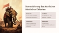 Bild 7 von PowerPoint Präsentation: Welt der Elefanten–Lehrmaterial für Ausbilder und Schüler (Download) .pptx